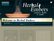 Tablet Screenshot of herbalembers.com
